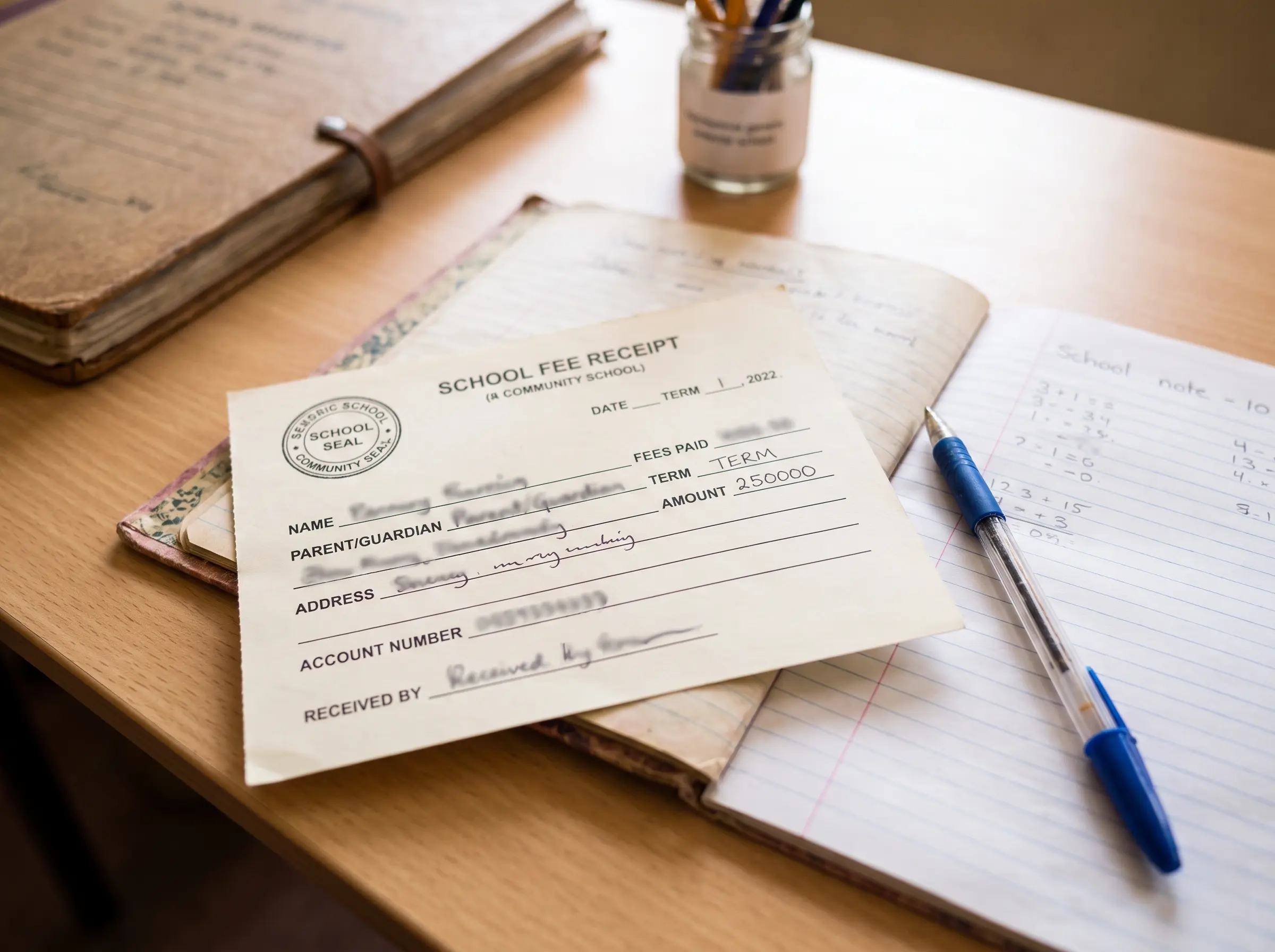 School Fee Receipts